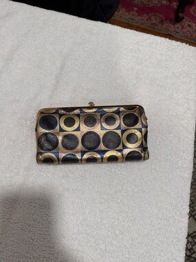 Hobo Int. LAUREN Wallet METALLIC GEOMETRIC